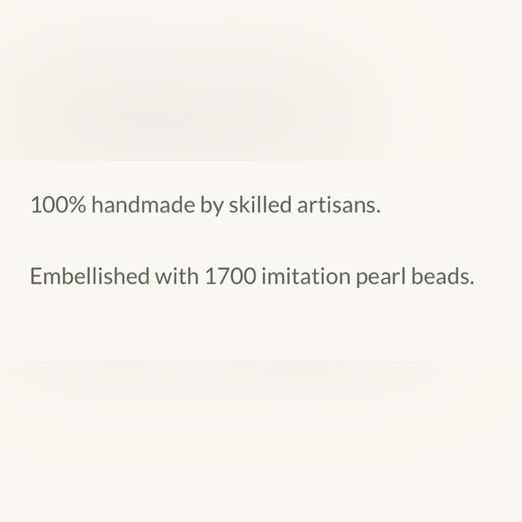 Beautiful Ramla Pearly Glam Bag - Gold and White - New without tag. - Picture 3 of 10